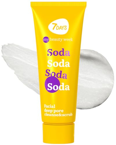 7DAYS Vitamin C Gesichtsreinigung mit Zink und Menthol | Blackhead Remover Mask | Porenreiniger | Face Scrub | Gesichtspflege | Koreanische Kosmetik | Hautpflege, 80 ml