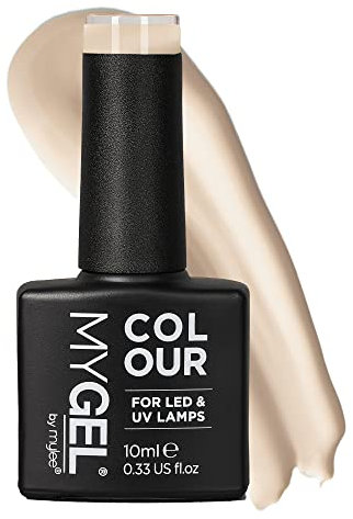 Mylee Gel Nail Polish 10ml [Centrefold] UV/LED Soak-Off Nail Art Manicure Pedicure for Professional, Salon & Home Use [Bare Elements Range] - Long Lasting & Easy to Apply