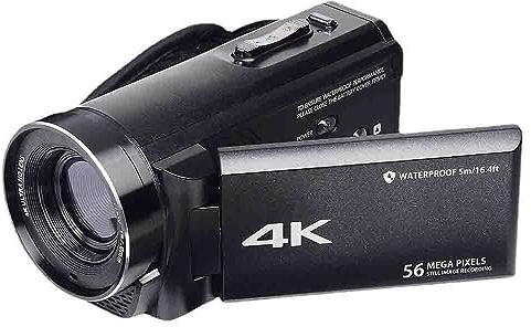 Ultimate Travel Digital Camera 4K 52MP, Compact Camera with 3 LCD, 18X Digital Zoom, GPS Tagging, Great for Bloggers and World Travelers