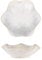 Ceramic Spoon Rest 2pcs,Tea Bag Holder Dish,Flower Shape Spoon Holder Kitchen,Sauce Dishes,Sushi Soy Dipping Bowl,Coffee Station Decor Coffee Accessories New Home Gifts Home Decor (White)