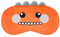 Mezeic Schlafmaske Dinosaurier Augenmaske für Schlafen Neuheit Plüsch Schlafmasken Reisen Nickerchen Augenbinde Augen Abdeckung Nachtmaske für Kinder Mädchen Jungen Damen (Orange Dinosaurier)