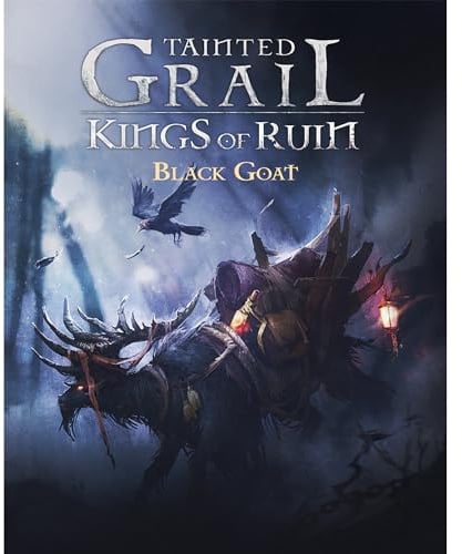 Awaken Realms Verdorbener Gral: Kings of Ruin, Schwarze Ziege, Miniatur-Spiel, ab 14 Jahren, 1–4 Spieler, 45–60 Minuten Spieldauer