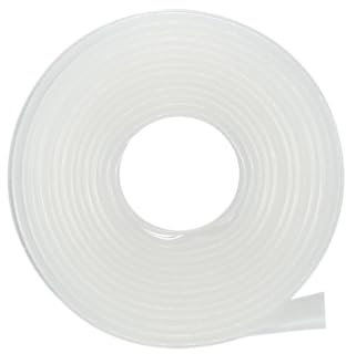 Unifizz Heat Shrink Tubing 9mm Dia 14mm Flat Width 2:1 Ratio Shrinkable Tube Cable Sleeve 1m - Clear