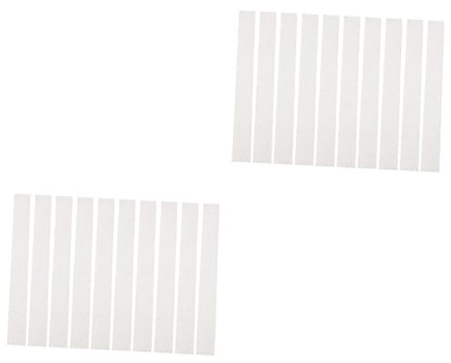 Angoily 2sets Grease Filter Paper Cooker Extractor Hood Filters Oil Absorbing Paper Kitchen Grease Replaceable 10pcs*2