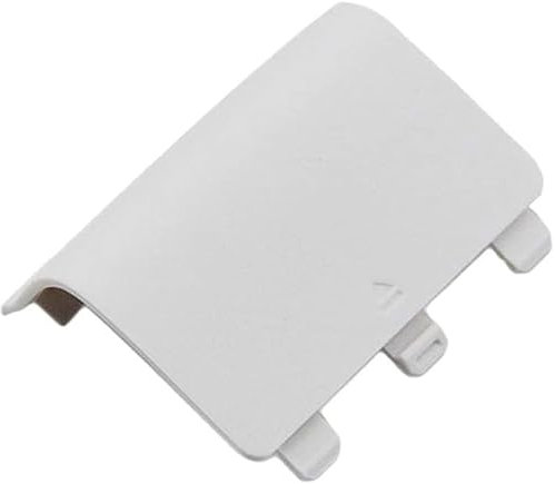 Lot de 2 caches arrière de batterie en plastique pour Xbox One - Accessoires de rechange pour portes de batterie - Pièces de rechange - Façades, protections et skins - Blanc