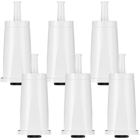 6 Stücks Wasserfilter für Kaffeemaschinen, Ersatz für Sage® Barista Express Pro Wasserfilter, BES008 Filter, SES008/SES810/SES875/SES880/SES920/SES980/SES990, TÜV SÜD Zertifiziert