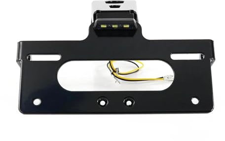 GBHPMTVC Per Ducati per Monster 950 2021-2024 per Monster 937 2021 Staffa Porta Targa Posteriore per Moto con Luce Posteriore Tidy Porta Targa