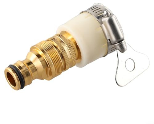 Wasserhahn-Adapter mit drei Gewindegrößen, 1523 mm Mischbatterien-Anschlüsse