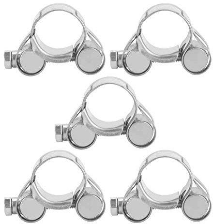 Morsetto a bullone anello morsetto in acciaio inossibile anello di serratura a mano pesante set di morsetti per tubo per automobilismo idraulico e applicazioni industriali 304 (20-22 mm)