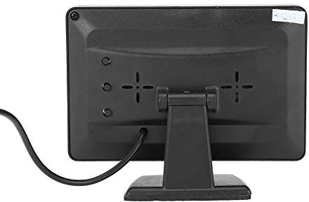 Tbest CAR LCD Monitor Ultra Dünner 4,3 -Zoll -TFT -Display -Bildschirm mit AV -Eingangssicherung Rückwärtskamera für Fahrzeuge Trucks SUVs Netzteil DC 9V 35 V Weitspannung Pal NTSC