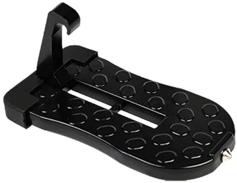 Escalón de techo para coche, plegable, universal, de aleación de aluminio, con gancho y pedal, herramienta auxiliar para camión y remolque. estribo vehículo pedal pie