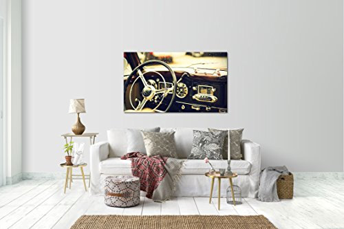 Wandtattoo Wandsticker Aufkleber Vintage Oldtimer Grösse: 120 x 70 cm