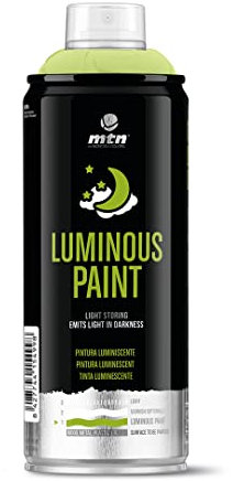 Montana Colors MTN PRO Pintura Luminiscente - Spray de Pintura, Brilla en la oscuridad