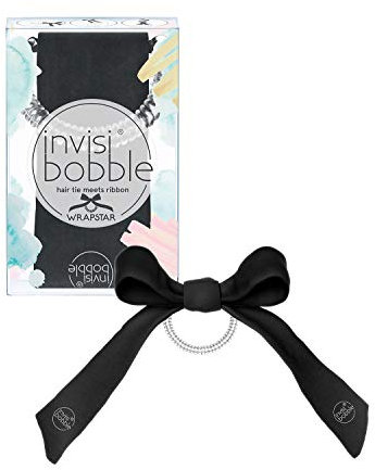 Invisibobble Wrapstar Haarband Snake it Off I 2-in-1 Haarband schwarz mit Original Slim Haargummi für Mädchen, Damen I kein verknoten I das Original designed im Herzen Münchens