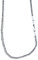 Kiss of Leather Edle Königskette aus 925 Sterling Silber, 3 mm dick, 45-65 cm (55)