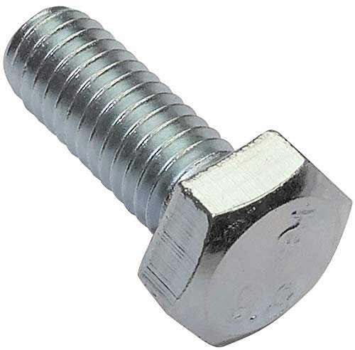 AERZETIX - C47302 - Satz von 100 stück - bolzen sechskantschrauben M6x16 - mit sechskantkopf - Ø6x16mm - DIN 933 - klasse 8.8 - aus verzinktem stahl - heimwerken - montagewerkzeug eisenwaren