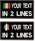 Toppe tattiche personalizzate 3,5 L x 2 H, 2 pezzi Etichetta numero militare personalizzata Toppa bandiera Italia per più borse di abbigliamento Gilet Giacche Camicie da lavoro