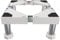 YNAYG Soporte para Base De Lavadora, 4 Pies Ajustables Resistentes, Carga Máxima 200 Kg (440 LB) Secadora Base De Refrigerador Muebles Armario De Lavadora Aire Acondicionado Vertical