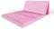 ALOHA Klappmatratze, Gästematratze, 4-teilige Faltmatratze zusammenklappbar Matratze mit Transporttasche Farbe und Größe wählbar (Pink / 115cm x 195cm x 8cm)