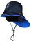 Trollkids Kinder Regenhut Rain, Marineblau/Leuchtendes Blau, Größe 6-12 Years;52-56cm