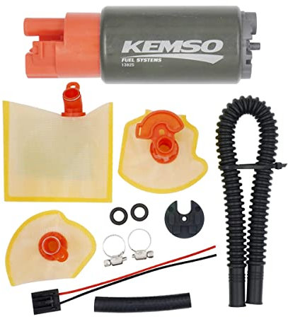 KEMSO 340LPH High Performance Fuel Pump for Honda Accord/Accord Crosstour 2003-2012 | CR-V 2003-2013 | Civic 2001-2013 | Element 2003-2011 | Fit 2010-2013 | Insight 2003-2012