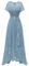 Berylove Formal Evening Dresses for Women – Wedding Dresses, Short Sleeves, Ruffled, Long Evening Dresses, Prom Dresses, Blue / Grey, L