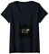 Machete Records Dancehall-Logo T-Shirt mit V-Ausschnitt