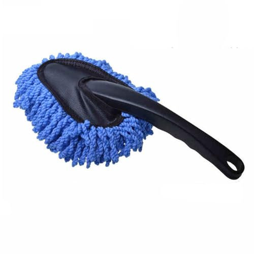 Keenso Auto-Wachs-Mopp, Auto-Außen-Staubwedel, Ergonomisch, Kratzfest, Stark Saugfähig, Mikrofaser-Autowasch-Wachs-Mopp für die Autoreinigung