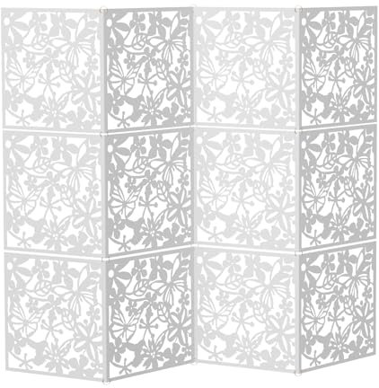 12 pezzi da parete pieghevole da parete, divisorio per la privacy per interni, per la casa, l'hotel e il bar, decorazione 40 x 40 cm