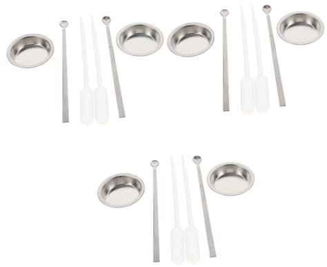 Operitacx 3 Sets Airbrush Painting Tray Airbrush Paint Mixing Stirrers Model Paint Tools