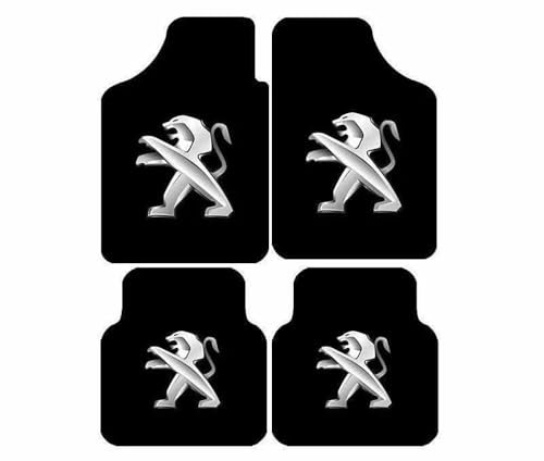 Auto Bodenmatte Fußmatten, für Peugeot 407 2004-2018 Autofußmatten Wasserdicht Staubdicht Autofußpolster Set