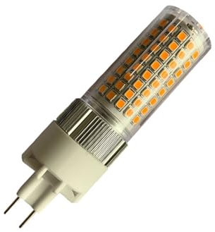 JHXHFJXZ LED Light Bulb G8.5 16W LED Corn Light 120pcs 2835 High Brightness Lamp Beads Replacement 150W with Cover for Garages, Warehouses(Cool White 6000K,16W)