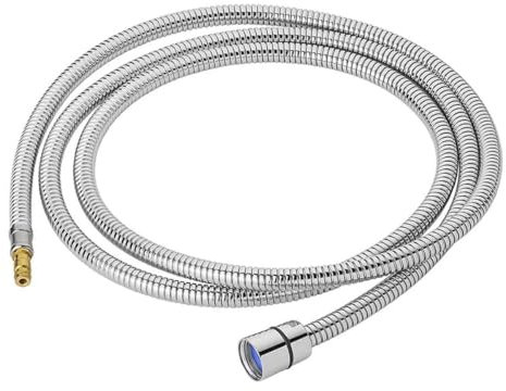 Duschkopfschlauch Duschschlauch Brauseschlauch Metall 1,5 m 3/8 drehbar - 1/2 Konus Camping Wohnmobil Wohnwagen