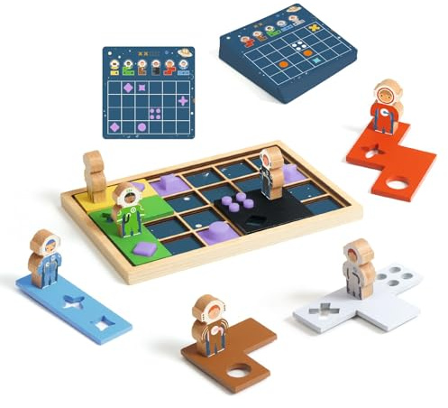 Djeco Weltraum Puzzle - FSC 100% Holzspielzeug