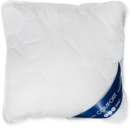 EVE wonderful sleeping Faser Kopfkissen Comfort 100% Microfaser, Füllung aus 3D Soft-Polyesterfaser