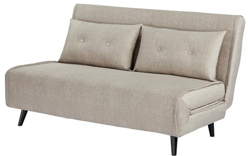 Schlafsessel SMART MULTIFUNCTION - 140cm - champagner - Vogue Seiden Samt