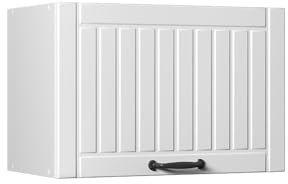 Vicco Hängeschrank Fame-Line, Weiß Landhaus/Weiß, 60 cm | MDF-Front · Soft-Close · Tiefe – 34,1 cm · Metallgriffe · 1 Einlegeboden