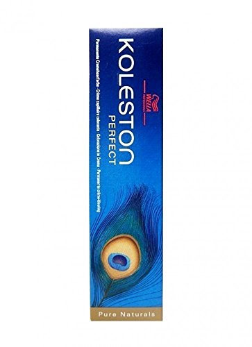 Coloración permanente en crema Wella Koleston Perfect 6/07 rubio oscuro, castaño natural, 3 x 60 ml