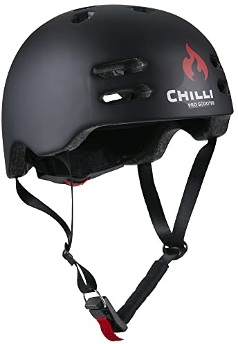 Chilli Pro Scooter INMOLD Helmet 2020 black