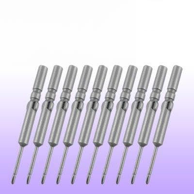 Aexit Magnetic Size 0# 1.6mm Cross Head Screwdriver Bits 10 Pieces (f14d93e40f63b4a23f09f8d5caa2b785)