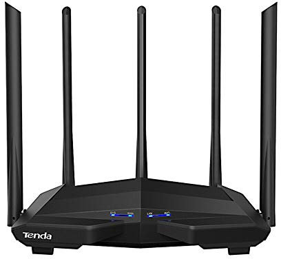 Tenda AC1200 Wireless Router Gigabit Ethernet Dual-band (2.4 GHz / 5 GHz) Black