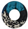 Majea Damen Loop Schal Schlauchschal Halstuch (880023) (blau 10)
