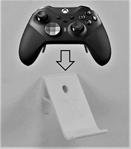 Wandhalterung für Xbox One Elite Series 1 und 2 Controller, Weiß