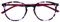 OPULIZE Met Blocco Luce Blu Occhiali Da Lettura Computer Gioco Porpora Rosso Ciliegia Uomo Donna Cerniere Molla B60-5 +3,50