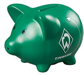 SV Werder Bremen Sparschwein Einwurf