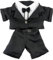 25cm Smoking Bräutigam Hochzeit - Teddy Outfit Kleidung - Teddybär Nicht enthalten