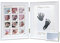 Baby Handprint Kit und Footprint Fotorahmen für Neugeborene, Babyprints Papier & Stempelkissen Denkwürdige Andenken für Babyparty Geschenkset, Dekorationen für Raumwand oder Kinderzimmer Dekor (Weiß)