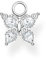 THOMAS SABO Ohrring Anhänger Schmetterling 925 Sterlingsilber EP014-051-14