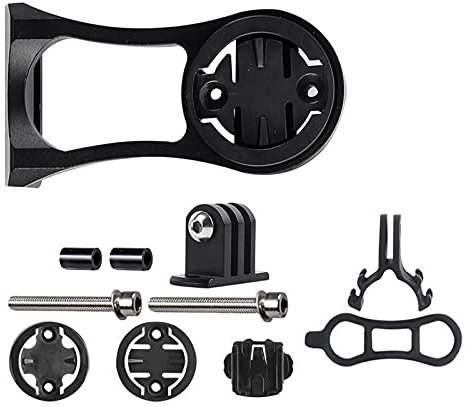 Bike Computer Bracket for Garmin Edge Bike Combo Mount for Sports Action Camera Edge Extended Out-Front Mount for Garmin Series 1030 1000 830 820 810 530 520 510 500 25 20 Touring