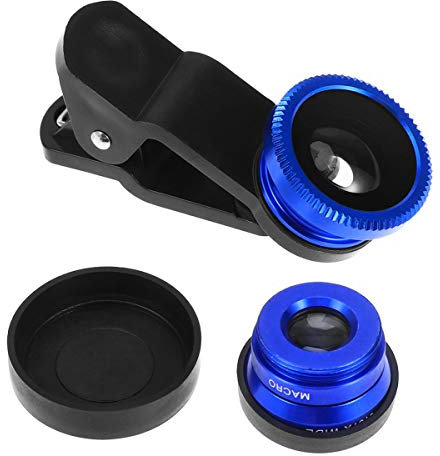 PartyKindom 3 1 Aufsteckobjektiv Für Weitwinkelobjektiv Für Handy Smartphone Fischlinse Fürs Handy Moment Linse Fisheye-objektiv-kit Handy Weitwinkelobjektiv Fisheye-Kamera Amulett